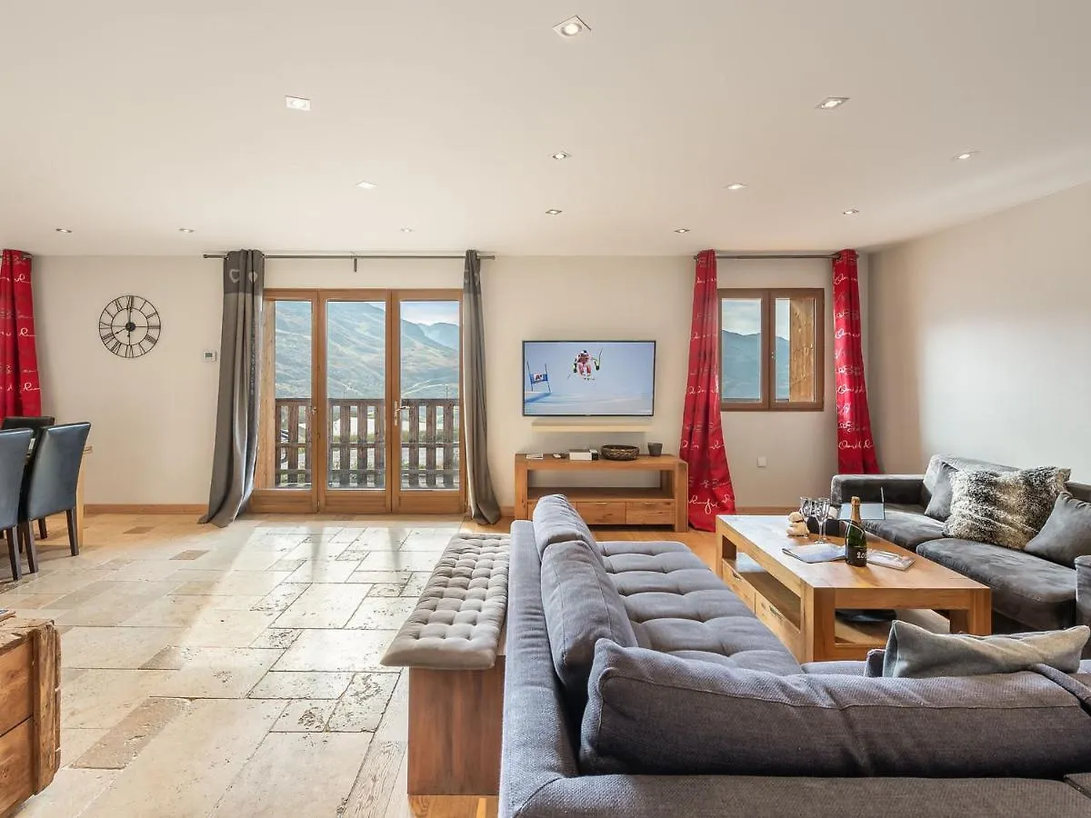 Appartement Spacieux Proche Des Pistes Avec Sauna Et Wi-Fi A Val Thorens - Fr-1-640-2 0*,